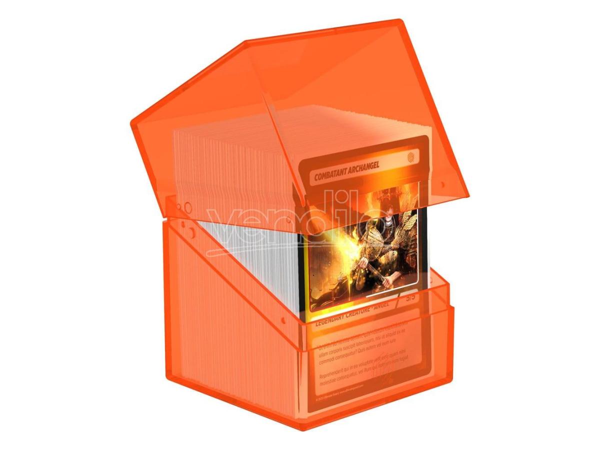 Deck Box - Ultimate Guard 100+ Clear - Poppy Topaz